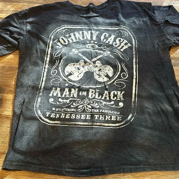 Johnny Cash American Rebel‎ Tshirt XL - Picture 1 of 4